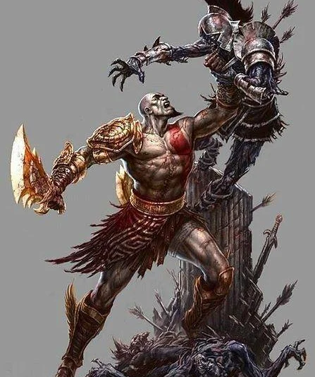 God of War 3 artworky