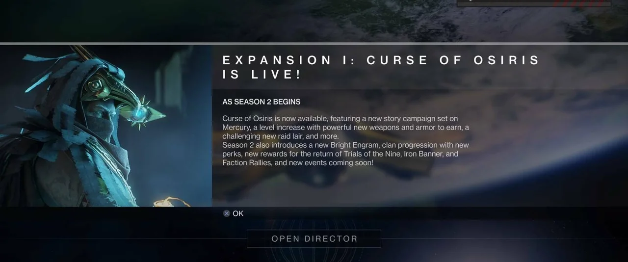 Destiny 2: Curse of Osiris