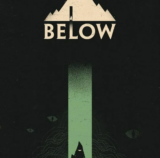 Below