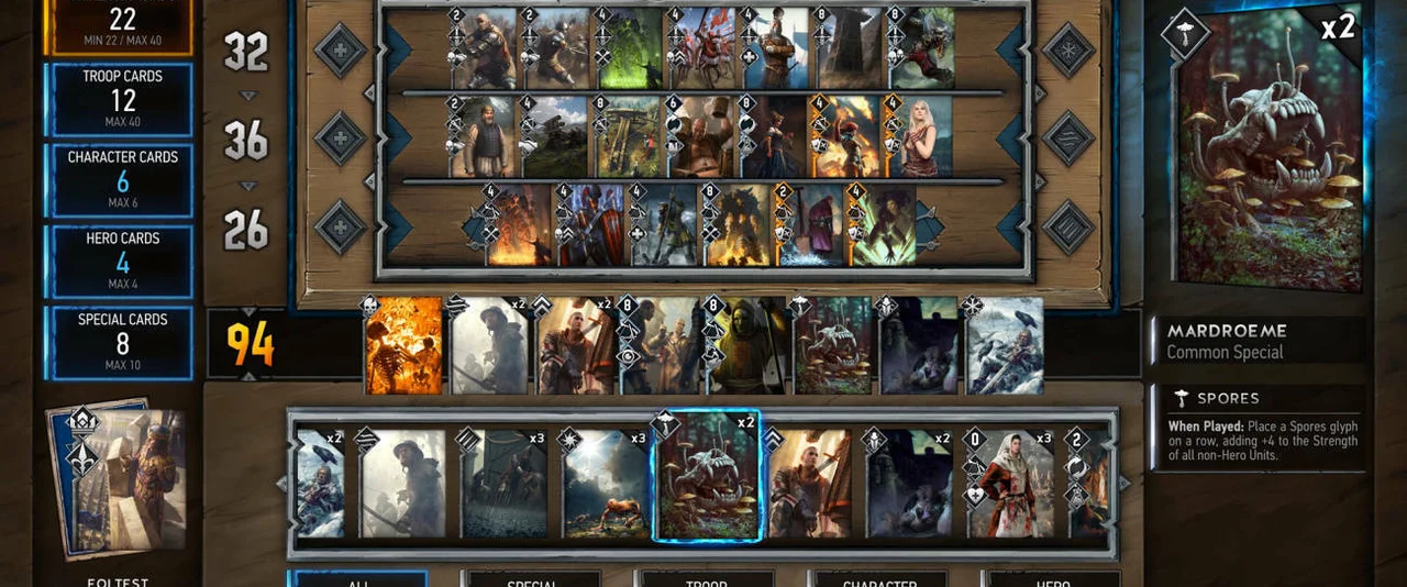 Gwent: The Witcher Card Game