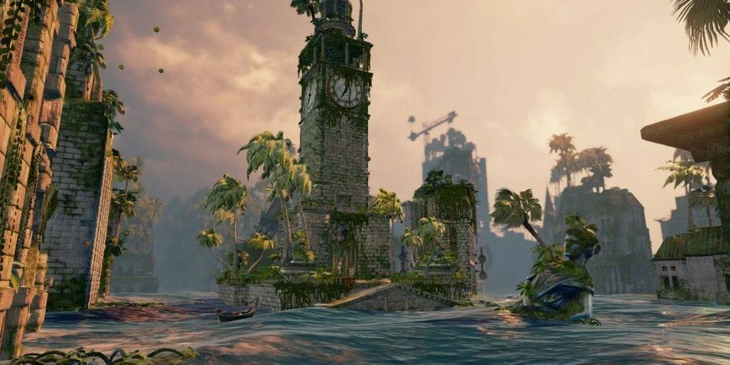 Submerged