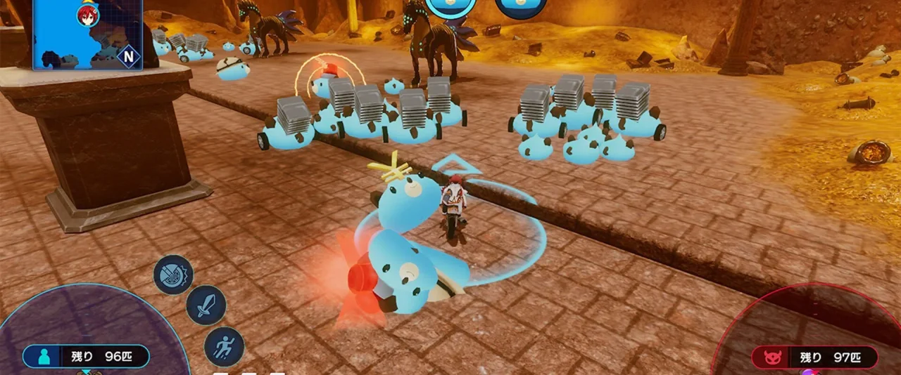 Neptunia Riders VS Dogoos 