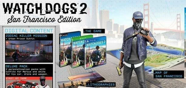 Představeno všech šest edic akční hry Watch_Dogs 2