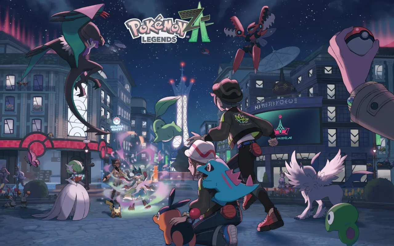 Hra Pokemon Legends: Z-A vyjde v polovině října pro Nintendo Switch a Nintendo Switch 2