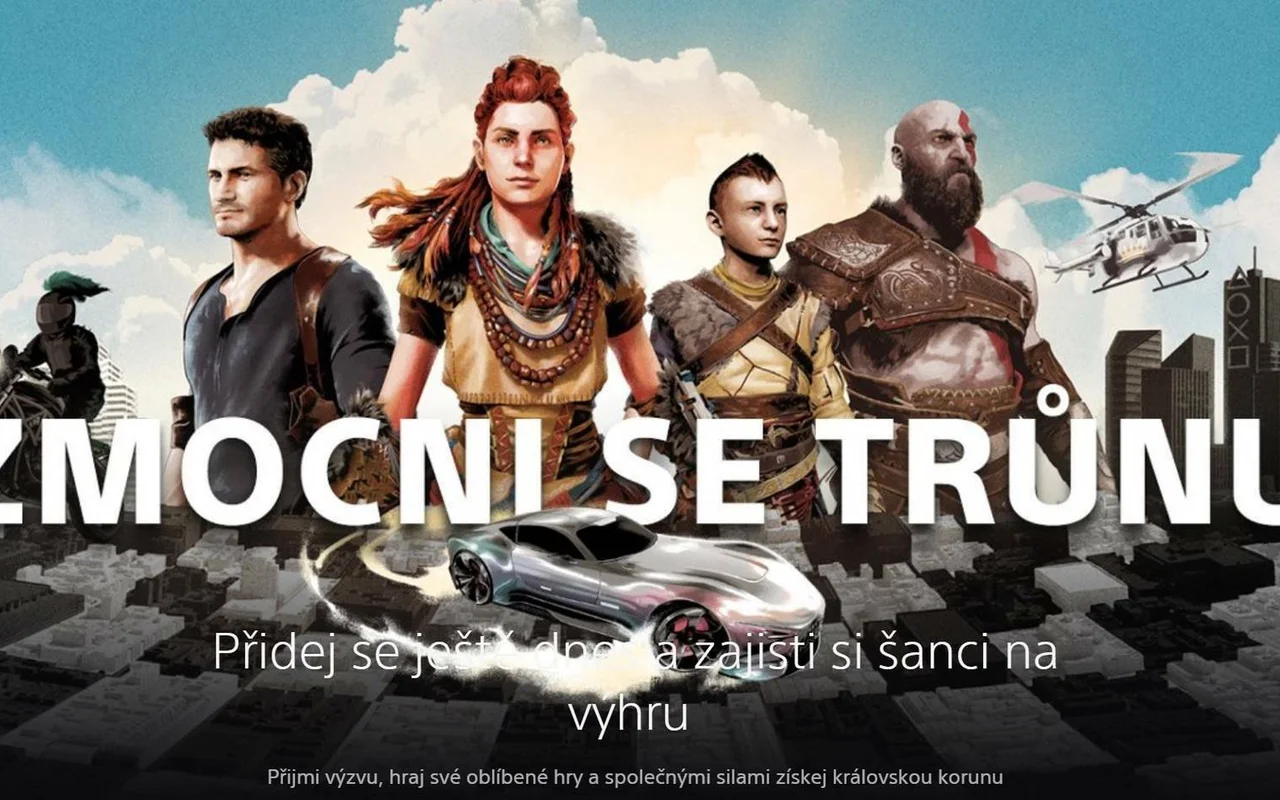 Zúčastněte se na konzolích PlayStation komunitní soutěže Zmocni se trůnu