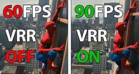 Hry od studia Insomniac Games mají díky VRR podpoře znatelně lepší framerate