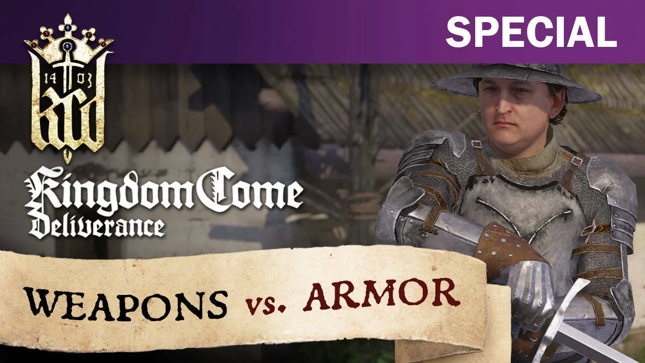 Nový deníček hry Kingdom Come: Deliverance se zaměřuje na zbraně a brnění
