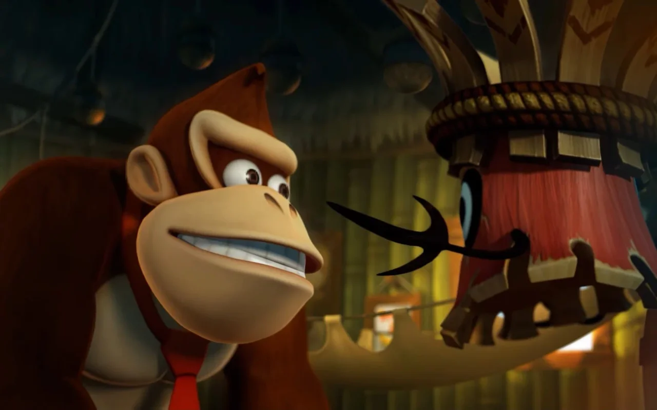 Ukázka z Donkey Kong Country Returns HD ukazuje upravený úvodní filmeček 