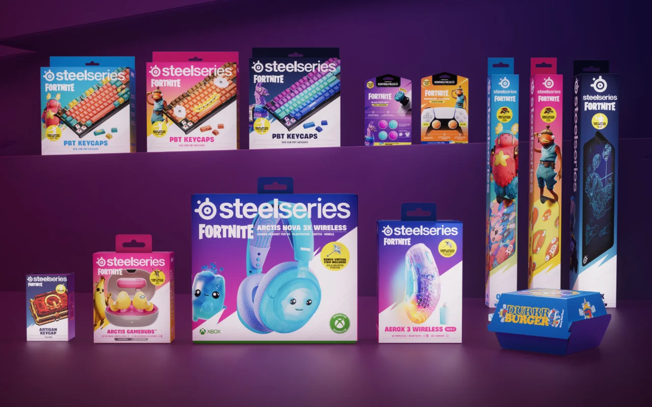 SteelSeries a KontrolFreek představují nové příslušenství inspirované hrou Fortnite