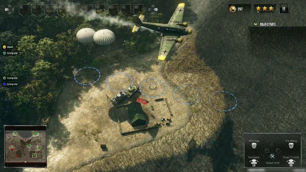 Ukázka PS4 verze strategie Sudden Strike 4