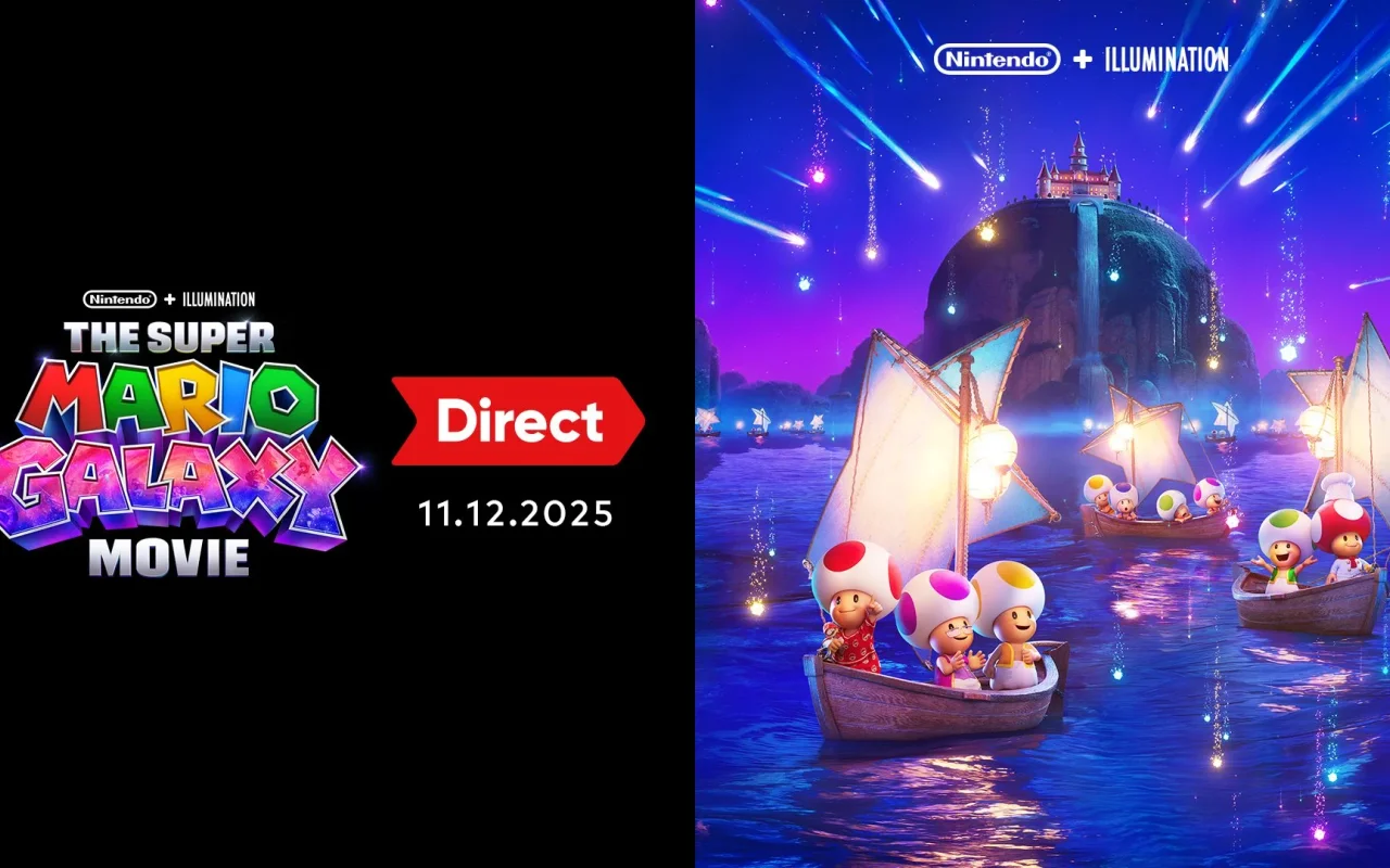 Tento týden proběhne The Super Mario Galaxy Movie Direct