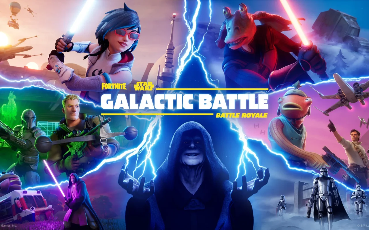 Ve Fortnite startuje sezóna Star Wars, Palpatine útočí na ostrov a jeho osud visí na vlásku