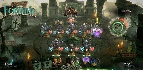 Oznámena karetní hra Fable Fortune