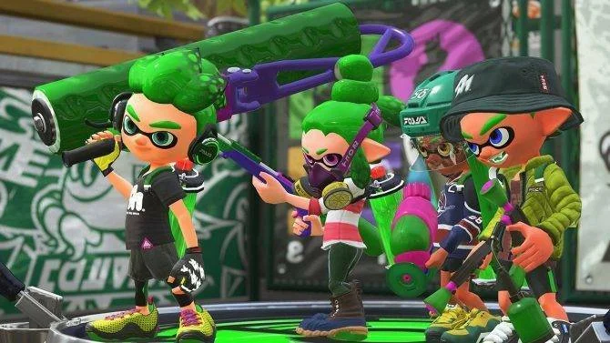 Představení zbraní ze hry Splatoon 2 + termíny testu