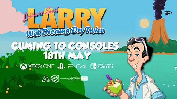 Příští měsíc vyjde pro konzole adventura Leisure Suit Larry: Wet Dreams Dry Twice