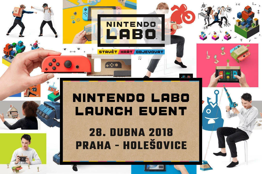 Přijďte si vyzkoušet Nintendo Labo