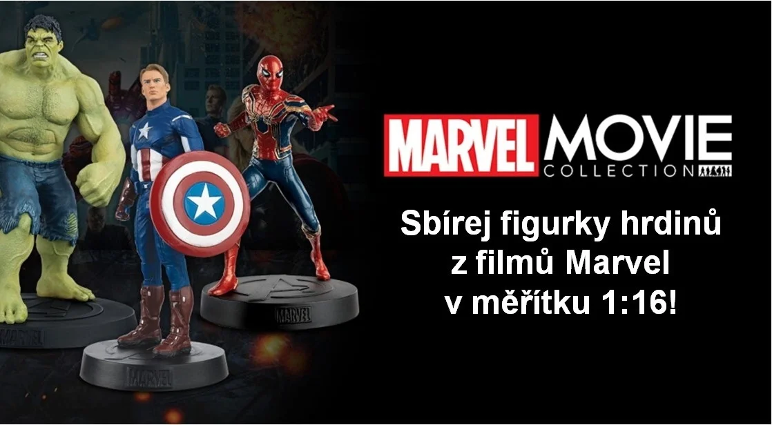 Sbírejte figurky hrdinů z filmů Marvel! NOVÁ KOLEKCE OD DE AGOSTINI – „MARVEL MOVIE COLLECTION“!