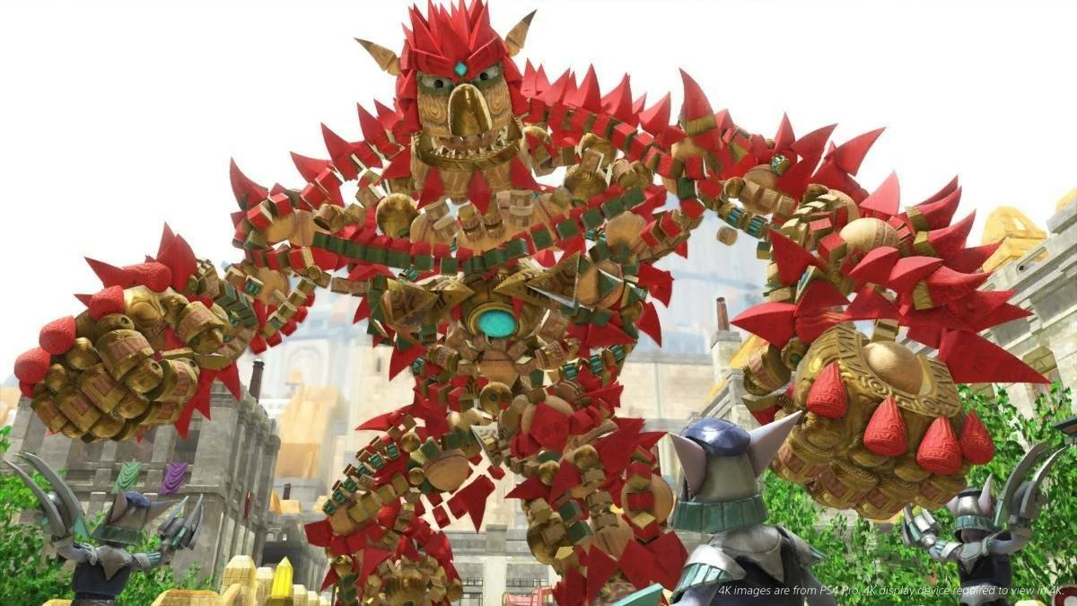 Nové obrázky z plošinovky Knack 2