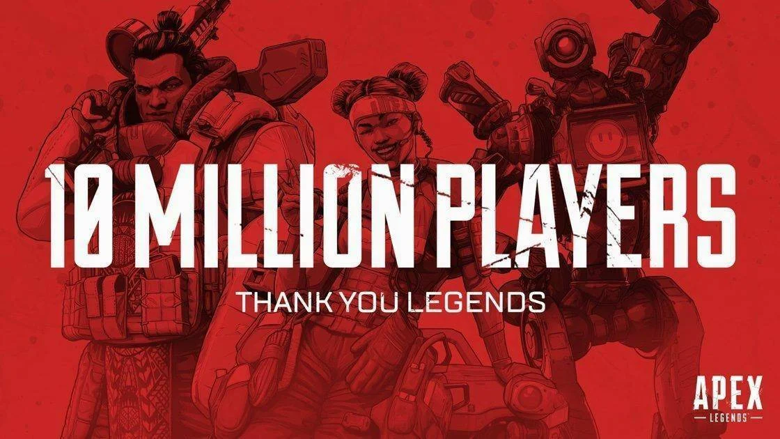 Apex Legends nezpomaluje, zahrálo si ho už 10 milionů hráčů