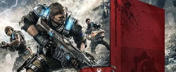 Ukázka limitovaného balení Xbox One S s Gears of War 4