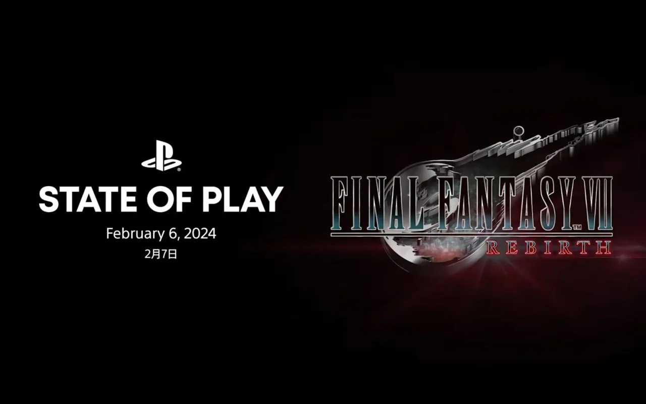 Příští týden proběhne prezentace State of Play věnovaná hře Final Fantasy VII Rebirth