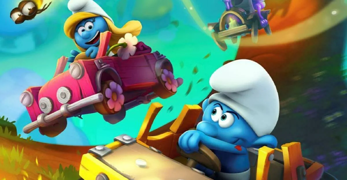 Závodní arkáda Smurfs Kart vyjde v polovině listopadu pro Nintendo Switch