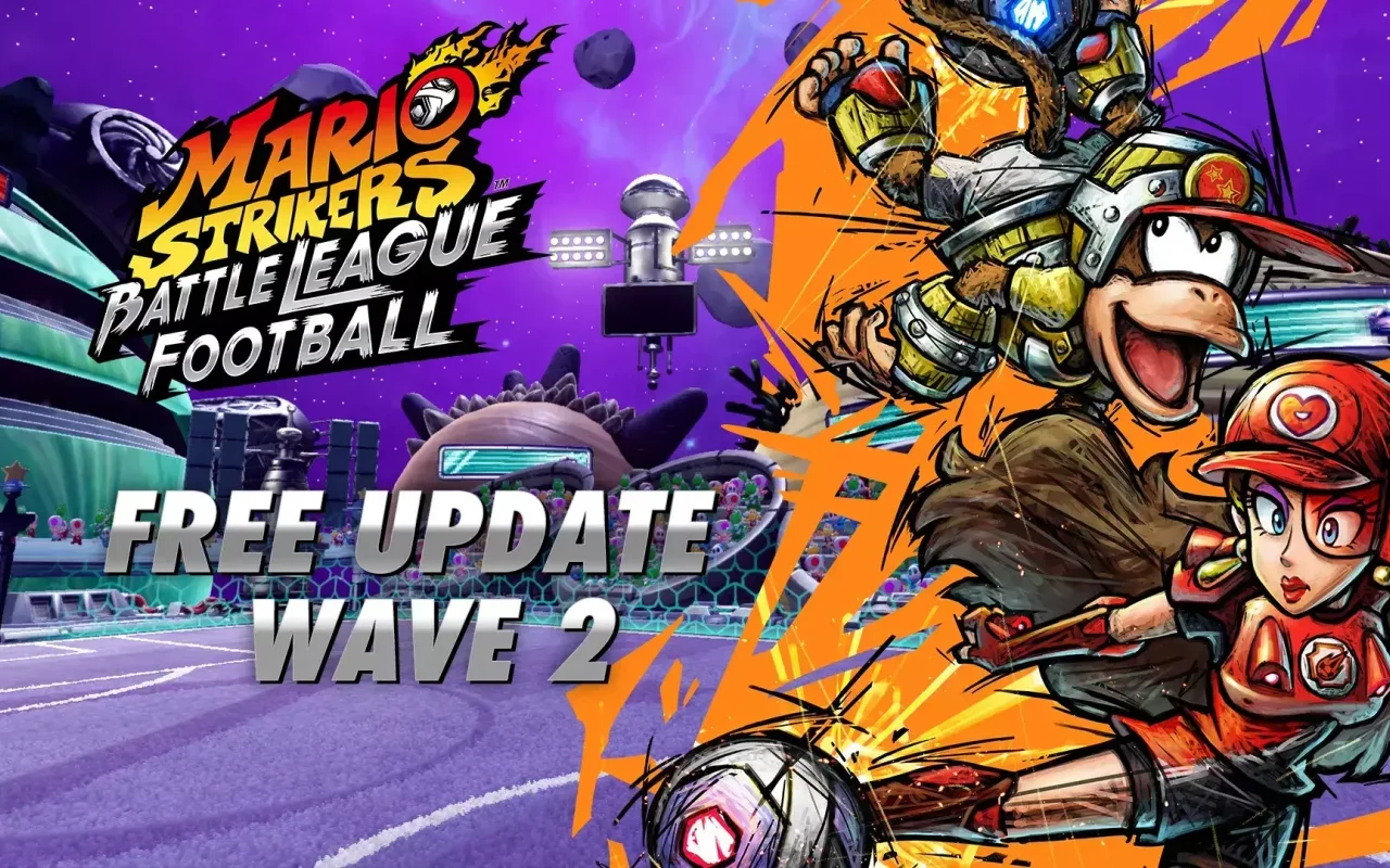 Hra Mario Strikers: Battle League dostala update s novým obsahem