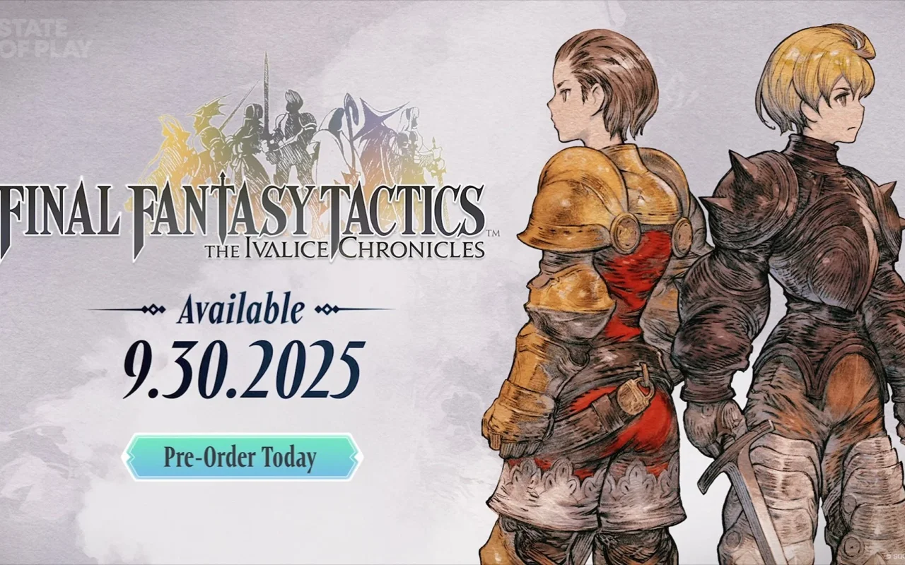 Oznámena hra Final Fantasy Tactics: The Ivalice Chronicles, vyjde koncem září 