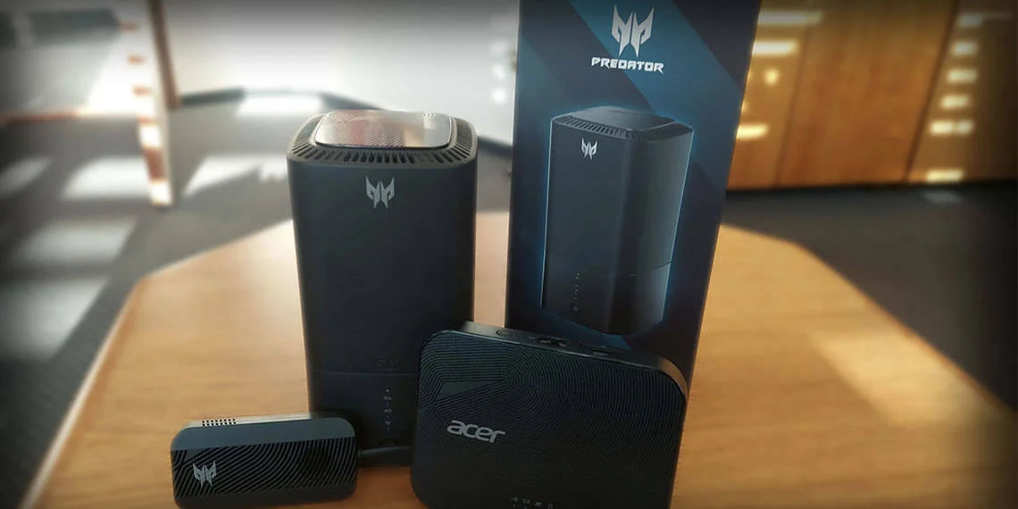 Hraní na 5G připojení doma i na cestách v podání Acer Predator Connect