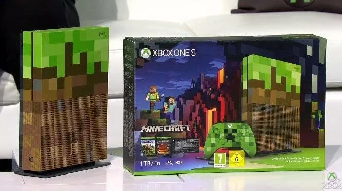 Microsoft představil Minecraft Xbox One S edici