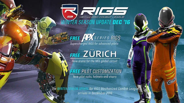 Rigs Mechanized Combat League dostane v prosinci nový obsah