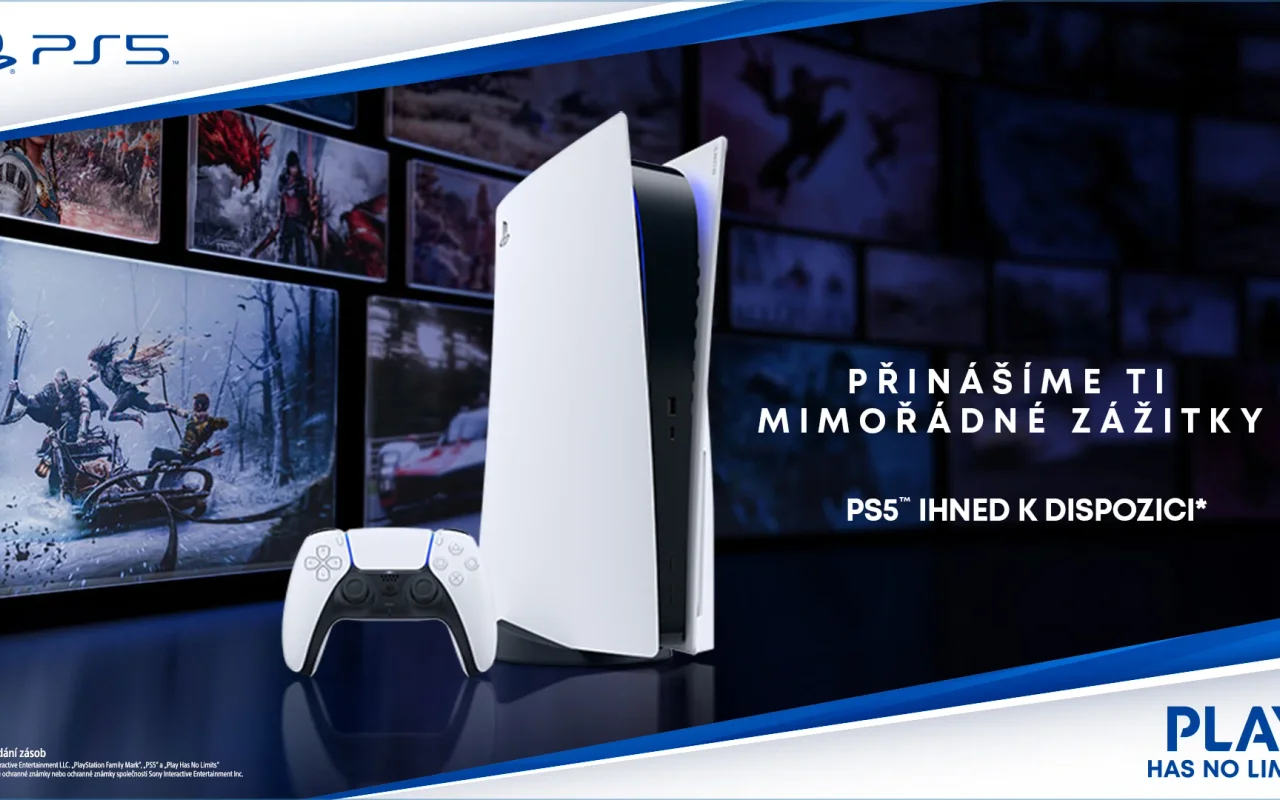 Pořiďte si konzoli PlayStation 5 už za 10 790 korun!