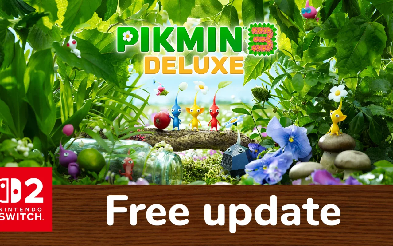 Hra Pikmin 3 Deluxe dostala bezplatnou aktualizaci pro Nintendo Switch 2