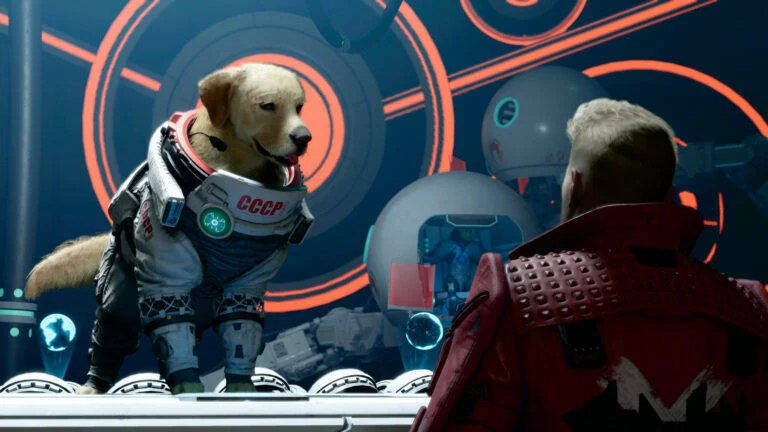 V novém traileru na Marvel’s Guardians of the Galaxy se představuje pes Cosmo