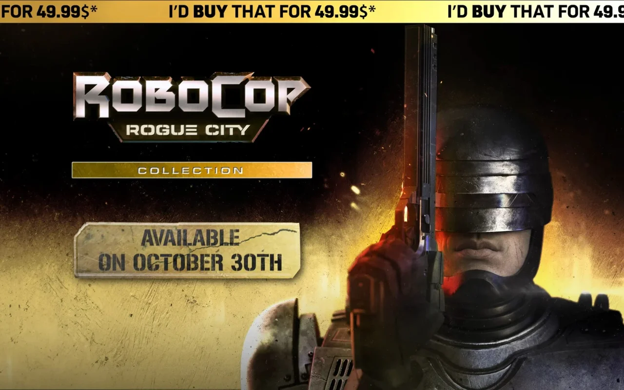 Koncem října vyjde RoboCop: Rogue City Collection