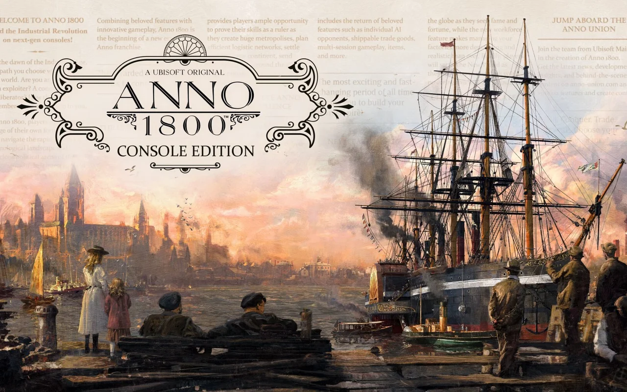 Strategická hra Anno 1800 má datum vydání pro konzole