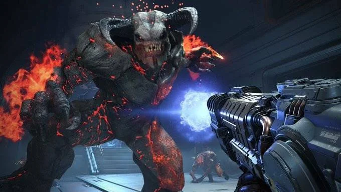 Multiplayerový trailer na akci Doom Eternal