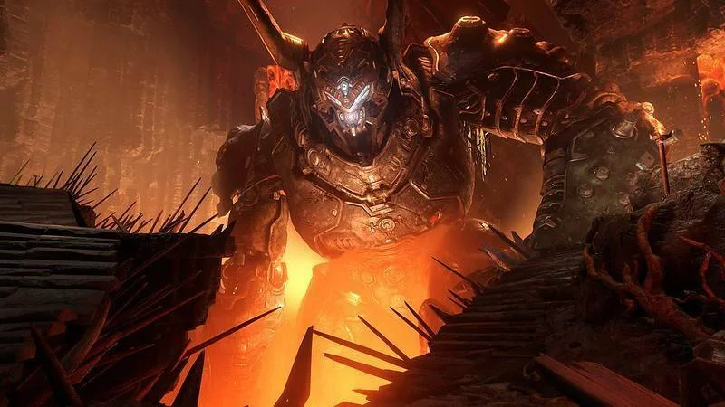 Gameplay videa z akční hry Doom Eternal