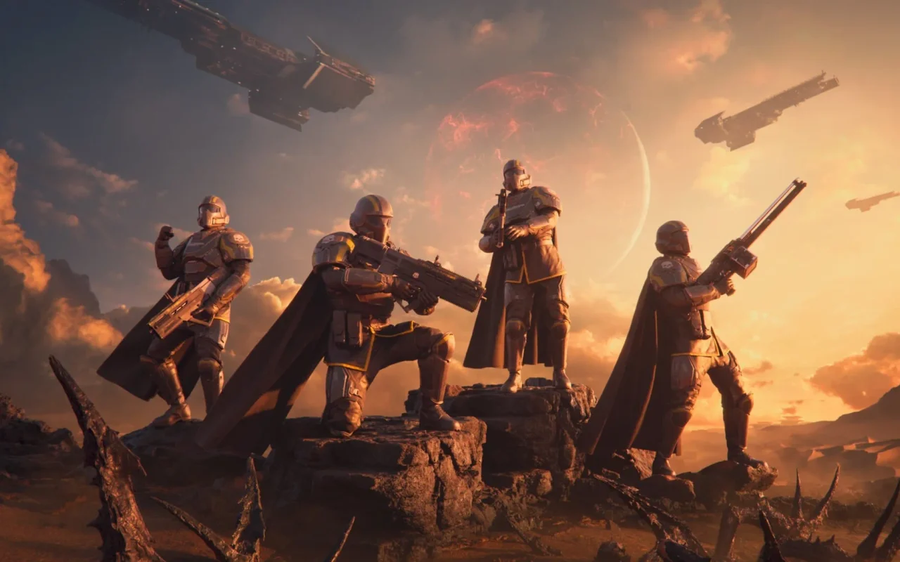 O hru Helldivers 2 je zájem, vývojáři bojují s porodními bolestmi