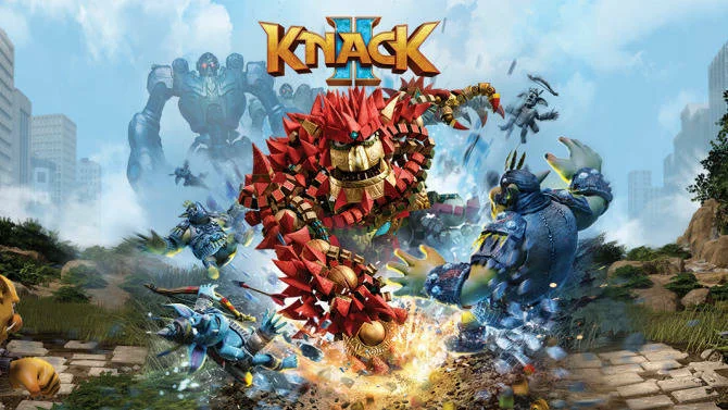 Launch trailer na plošinovku Knack 2