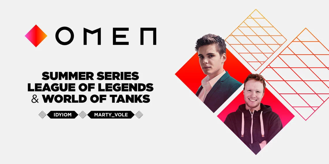 Získej 40 000 Kč hraním LoL a WoT, startuje OMEN Summer Series