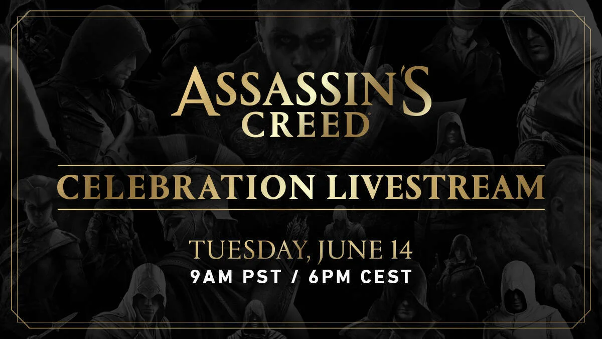 Ubisoft v úterý odpoledne uspořádá Assassin's Creed Celebration Livestream