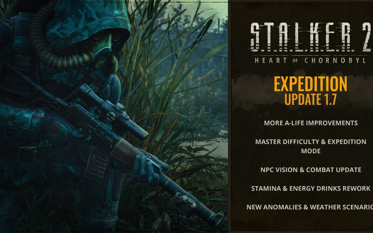 Hra S.T.A.L.K.E.R. 2: Heart of Chornobyl dostala důležitý update 1.7