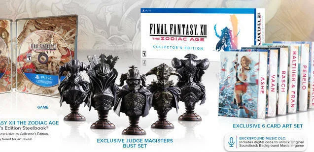 Oznámena limitovaná a sběratelská edice Final Fantasy XII: The Zodiac Age