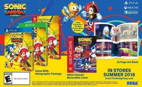 Nová upoutávka na Sonic Mania Plus