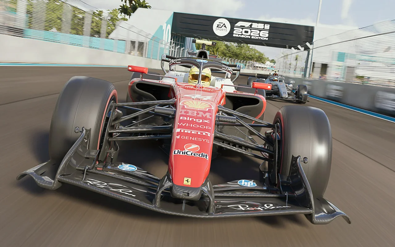 Trailer na rozšíření 2026 Season Pack pro F1 25, vyjde začátkem června