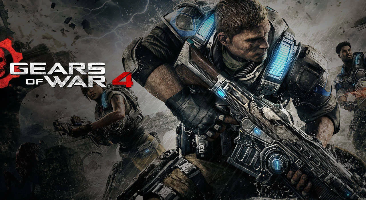 Gears of War 4 - Xbox One S vs Xbox One X video