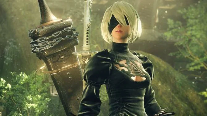 Nové záběry z akce NieR automata