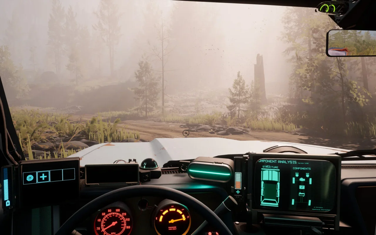 Survival hra Pacific Drive dostala update, přináší nové možnosti pro garáž, Photo režim i lepší framerate