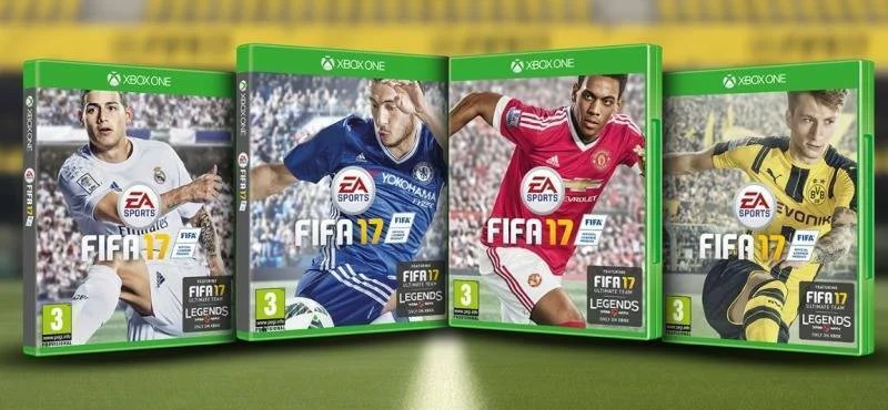 Rozhodněte o obalu hry FIFA 17